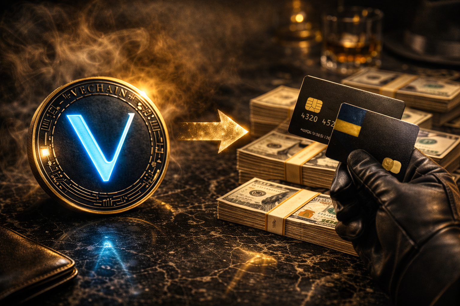 VeChain → Карты украинских банков — Soprano.Exchange